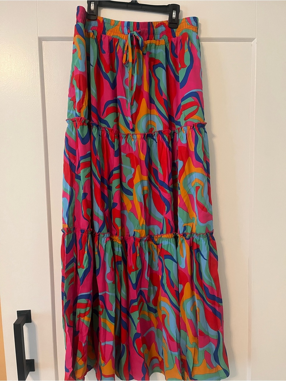 Maxi skirt- tropical/summer print - Picture 1 of 4